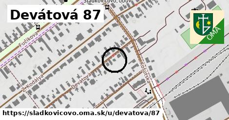 Devátová 87, Sládkovičovo