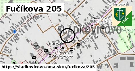 Fučíkova 205, Sládkovičovo