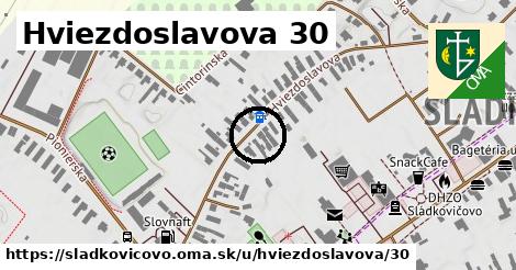 Hviezdoslavova 30, Sládkovičovo