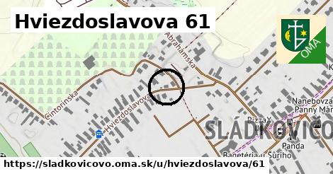 Hviezdoslavova 61, Sládkovičovo