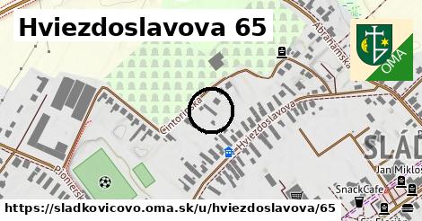 Hviezdoslavova 65, Sládkovičovo