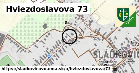 Hviezdoslavova 73, Sládkovičovo