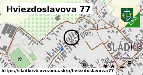 Hviezdoslavova 77, Sládkovičovo