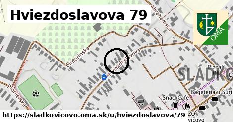 Hviezdoslavova 79, Sládkovičovo