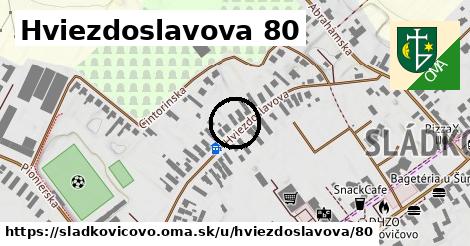 Hviezdoslavova 80, Sládkovičovo