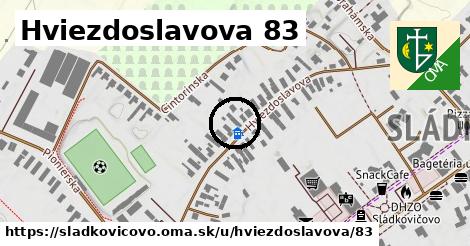 Hviezdoslavova 83, Sládkovičovo