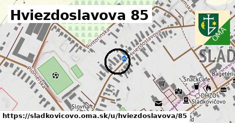 Hviezdoslavova 85, Sládkovičovo