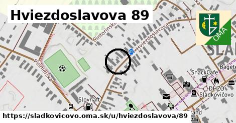 Hviezdoslavova 89, Sládkovičovo