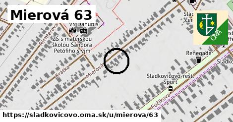 Mierová 63, Sládkovičovo