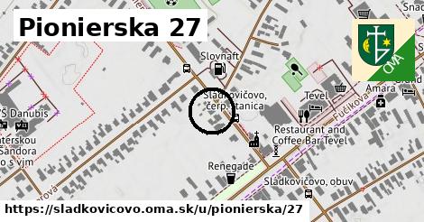 Pionierska 27, Sládkovičovo