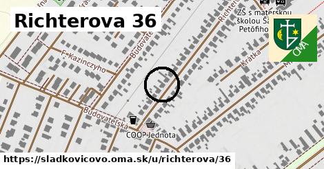 Richterova 36, Sládkovičovo