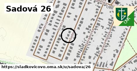 Sadová 26, Sládkovičovo