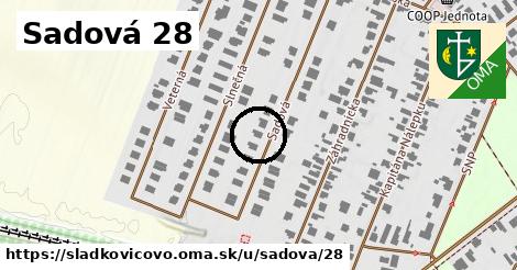 Sadová 28, Sládkovičovo