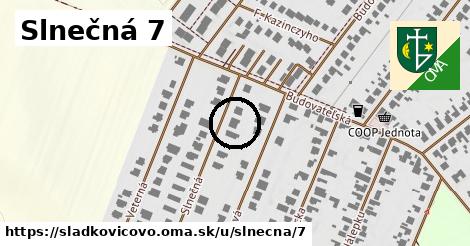 Slnečná 7, Sládkovičovo