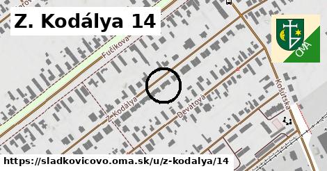 Z. Kodálya 14, Sládkovičovo