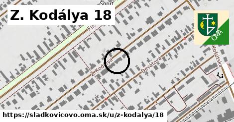 Z. Kodálya 18, Sládkovičovo