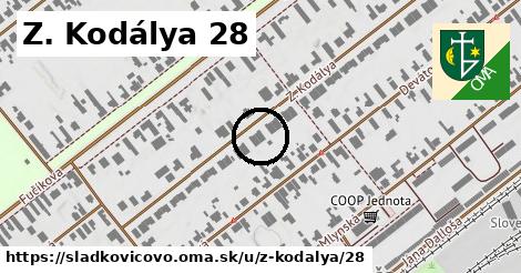 Z. Kodálya 28, Sládkovičovo