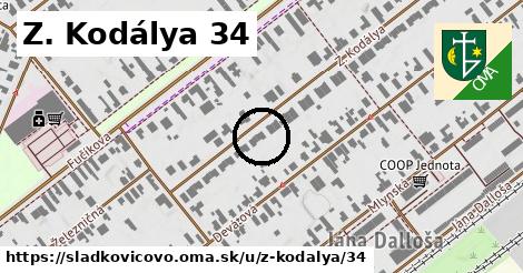 Z. Kodálya 34, Sládkovičovo