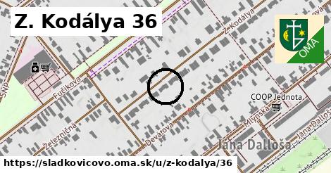 Z. Kodálya 36, Sládkovičovo