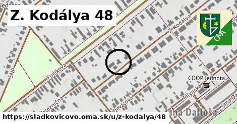 Z. Kodálya 48, Sládkovičovo