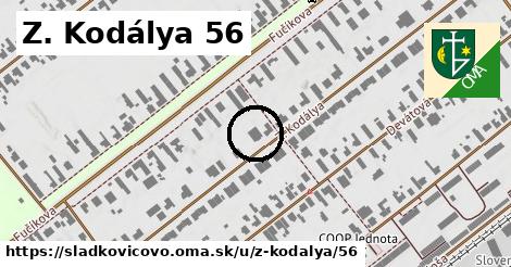 Z. Kodálya 56, Sládkovičovo