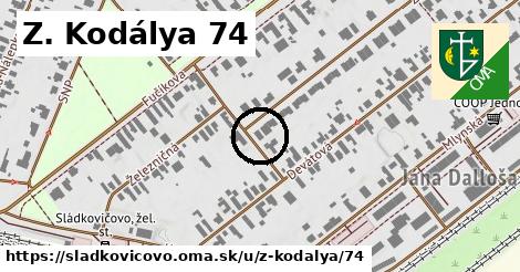 Z. Kodálya 74, Sládkovičovo