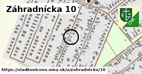 Záhradnícka 10, Sládkovičovo