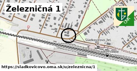 Železničná 1, Sládkovičovo