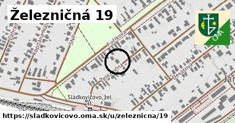 Železničná 19, Sládkovičovo