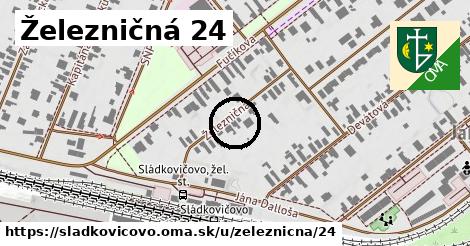 Železničná 24, Sládkovičovo