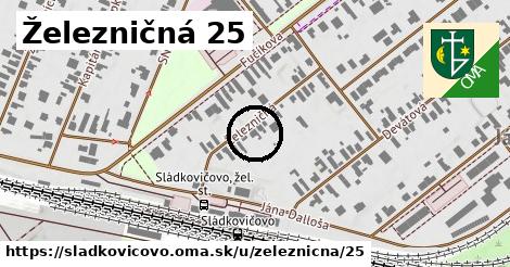 Železničná 25, Sládkovičovo