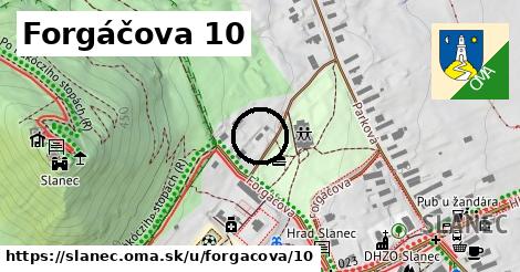 Forgáčova 10, Slanec