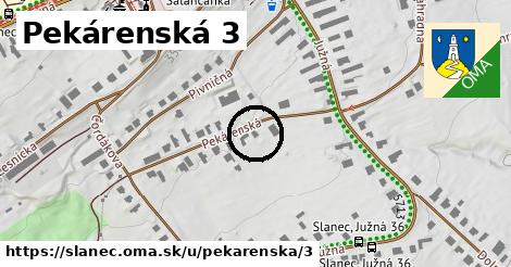 Pekárenská 3, Slanec
