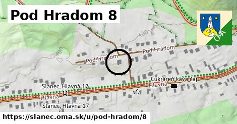Pod Hradom 8, Slanec