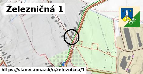 Železničná 1, Slanec