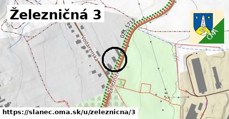 Železničná 3, Slanec