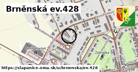 Brněnská ev.428, Šlapanice