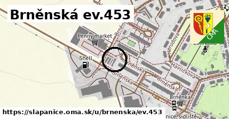 Brněnská ev.453, Šlapanice