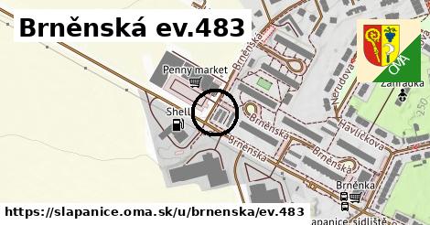 Brněnská ev.483, Šlapanice