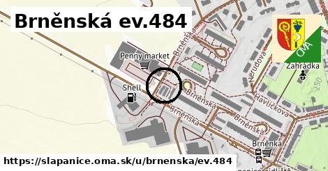 Brněnská ev.484, Šlapanice