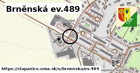 Brněnská ev.489, Šlapanice