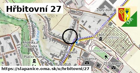 Hřbitovní 27, Šlapanice