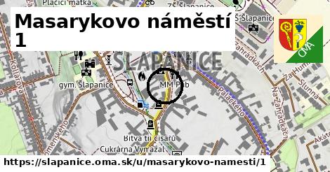 Masarykovo náměstí 1, Šlapanice