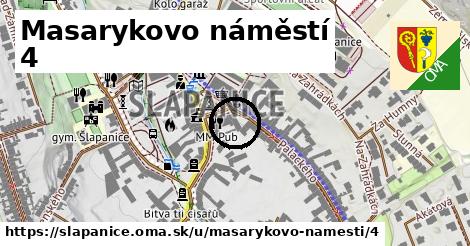 Masarykovo náměstí 4, Šlapanice