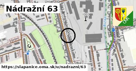 Nádražní 63, Šlapanice