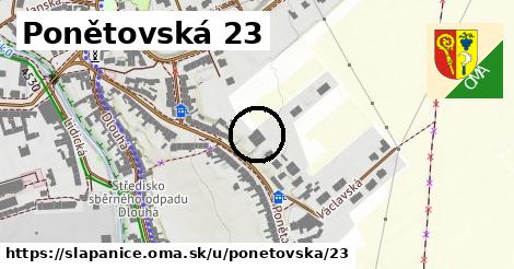 Ponětovská 23, Šlapanice