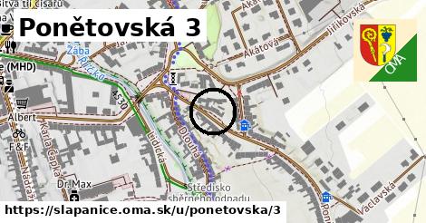 Ponětovská 3, Šlapanice