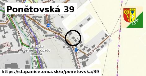 Ponětovská 39, Šlapanice