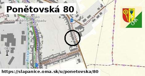 Ponětovská 80, Šlapanice