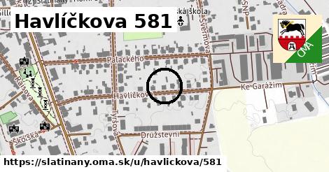 Havlíčkova 581, Slatiňany